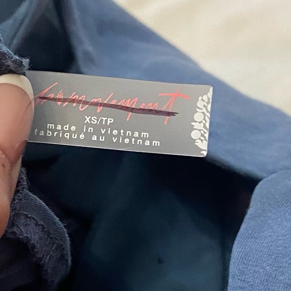 New! FP Movement by Free People inbound onesie Navy Jumpsuit 2924 - Picture 13 of 14